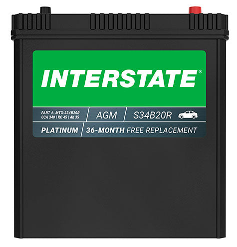 Interstate MTX-S34B20R battery
