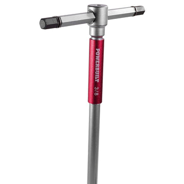 POWERBUILT 941644 8 Pc SAE T-Handle Hex Allen Key Wrench Set w/ Speed Sleeves