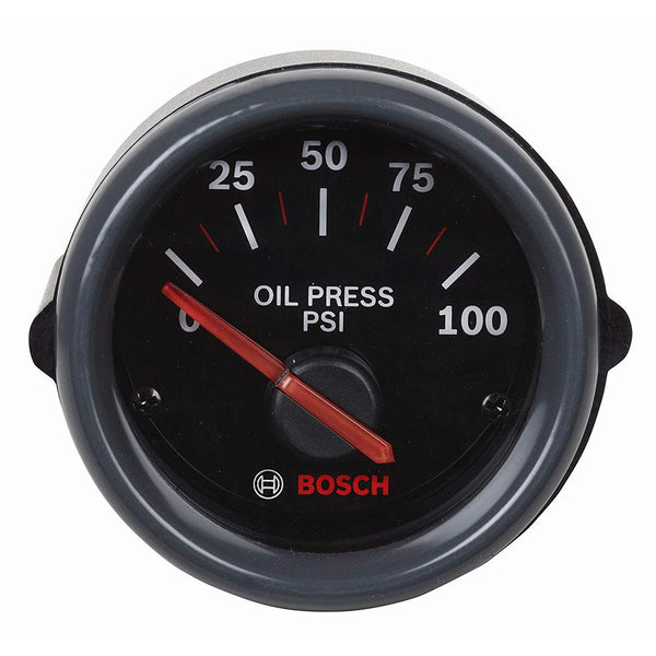 Bosch FST 7001 SP0F000000 Sport ST 2" Electrical Oil Pressure Gauge