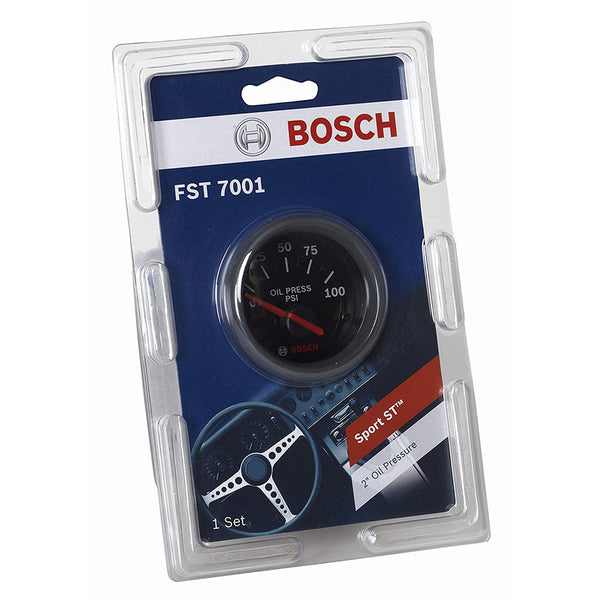 Bosch FST 7001 SP0F000000 Sport ST 2" Electrical Oil Pressure Gauge