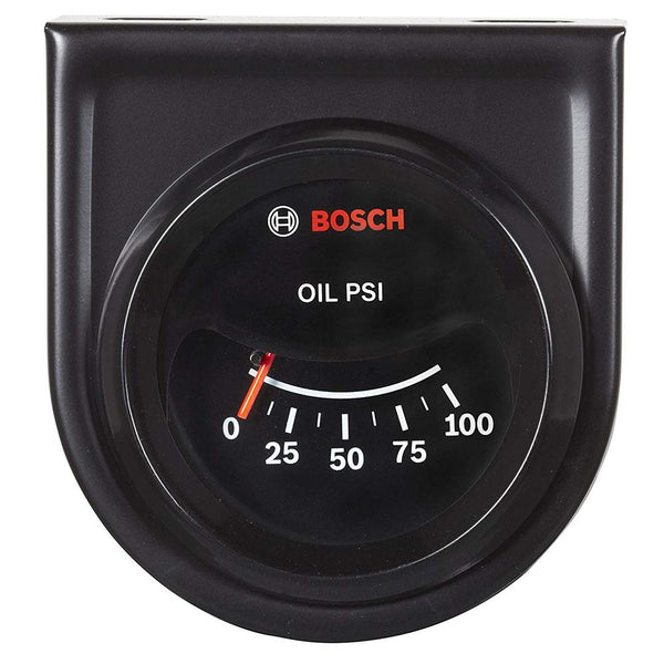 BOSCH FST 7982 SP0F000033 Custom Line 2" Mechanical Oil Pressure Gauge