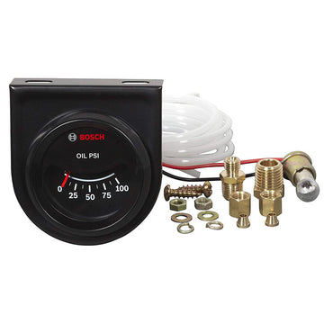BOSCH FST 7982 SP0F000033 Custom Line 2" Mechanical Oil Pressure Gauge
