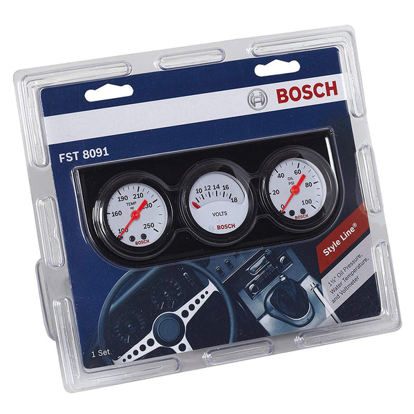 BOSCH FST 8091 SP0F000017 1-1/2" Mini Triple Gauge Kit