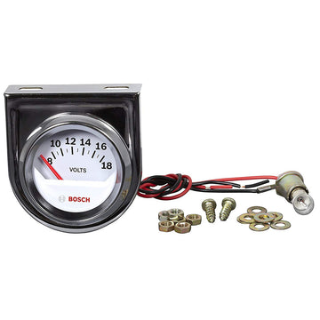 BOSCH FST 8205 SP0F000043 Style Line 2" Electrical Voltmeter Gauge