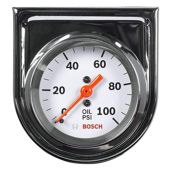 BOSCH FST 8206 SP0F000044 Style Line 2" Mechanical Oil Pressure Gauge
