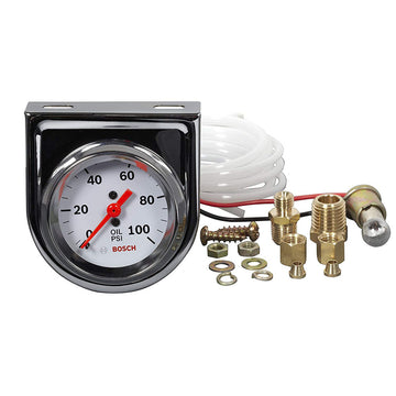 BOSCH FST 8206 SP0F000044 Style Line 2" Mechanical Oil Pressure Gauge