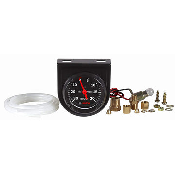 BOSCH FST 8213 SP0F000050 Style Line 2" Mechanical Vacuum/Boost Gauge