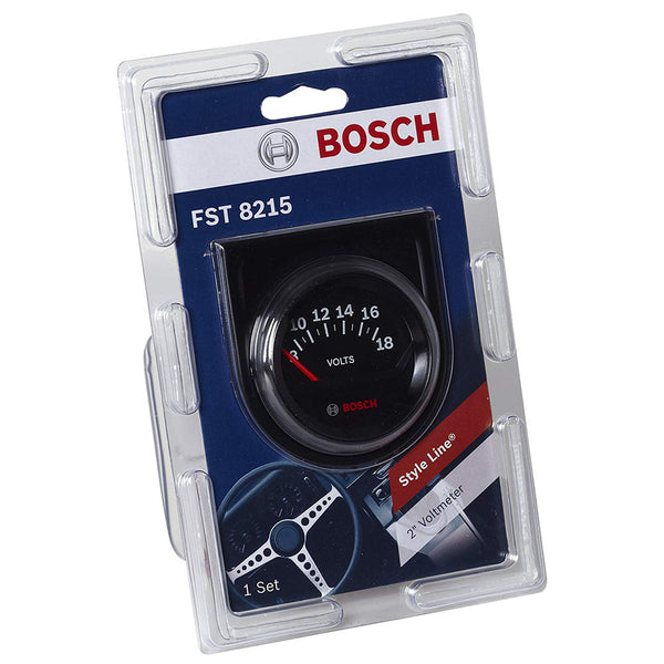 BOSCH FST 8215 SP0F000051 Style Line 2" Electrical Voltmeter Gauge