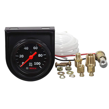 BOSCH FST 8216 SP0F000052 Style Line 2" Mechanical Oil Pressure Gauge