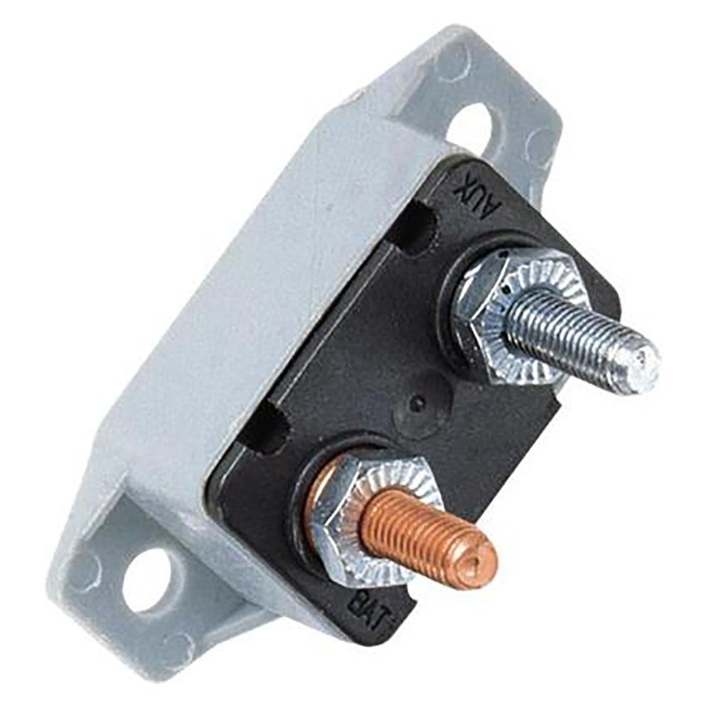 BUSSMANN CB123-50HB Circuit Breaker (Type I Heavy Duty Automotive with Stud Terminals and Bracket - 50 A), 1 Pack