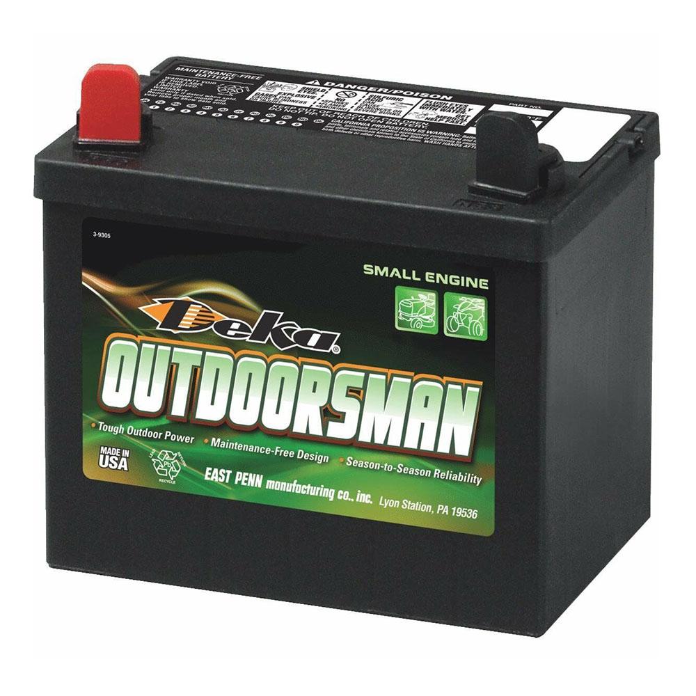 DEKA 10U1L Lawn & Garden Flooded Battery (300 CCA) CORE FEE Included!