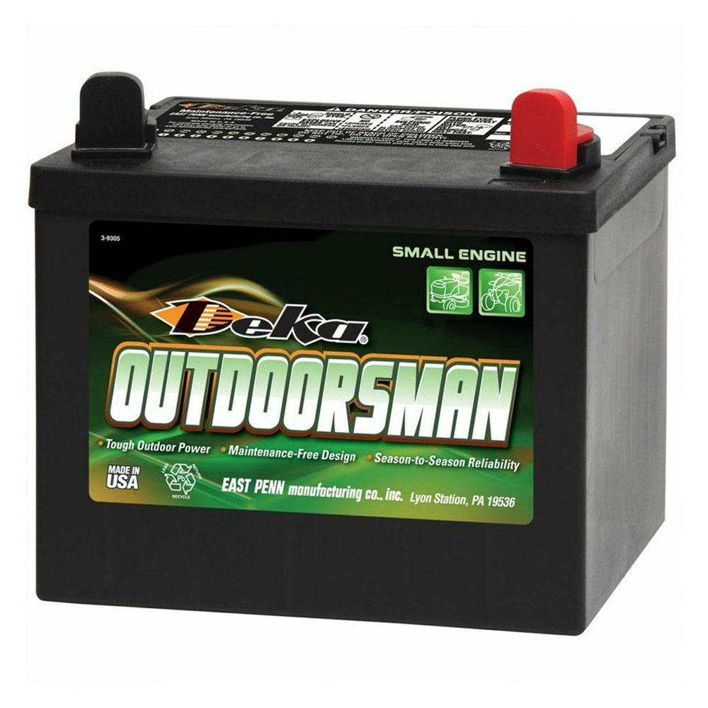 DEKA 10U1R Lawn & Garden Flooded Battery (300 CCA) CORE FEE Included!