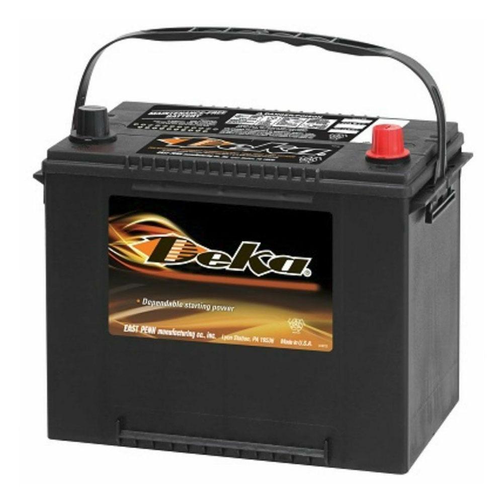 DEKA 424FMF Automotive Flooded Battery (Group 24F) CORE FEE Included!