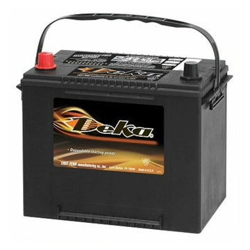 DEKA 424MF Automotive Flooded Battery (Group 24) CORE FEE Included!
