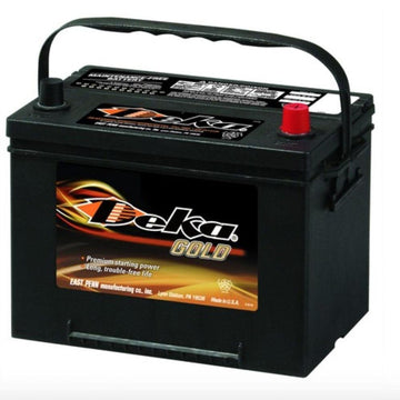 DEKA 634RMF Automotive Flooded Battery (Group 34R) CORE FEE Included!