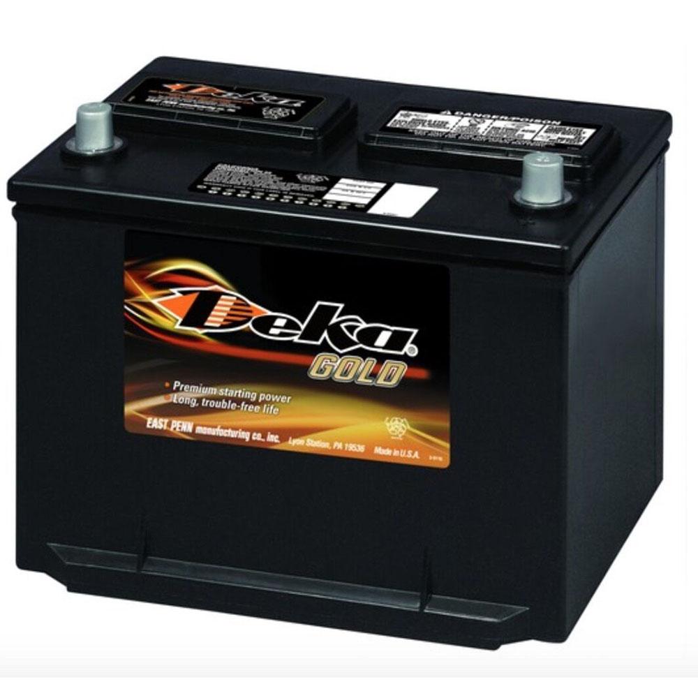 DEKA 636RMF Automotive Flooded Battery (Group 36R) CORE FEE Included!