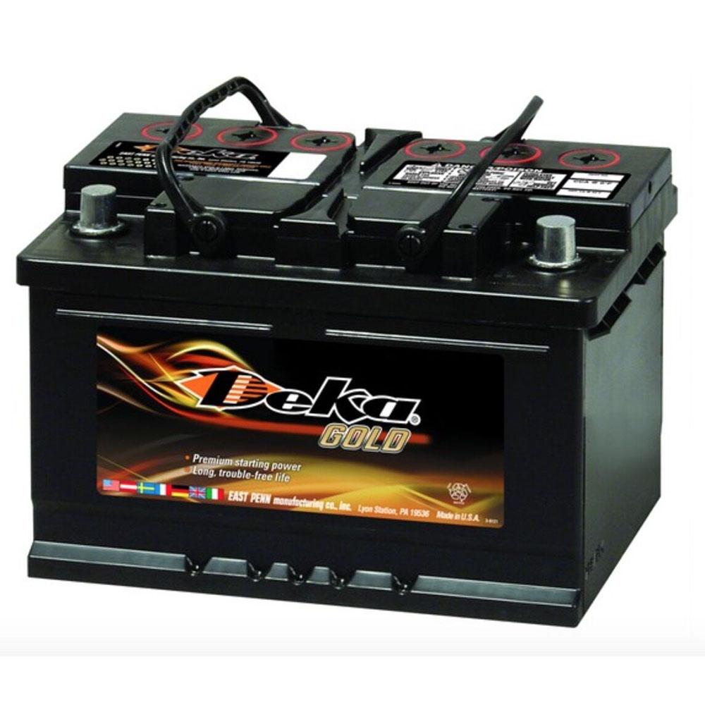 DEKA 640RMF Automotive Flooded Battery (Group 40R) CORE FEE Included!