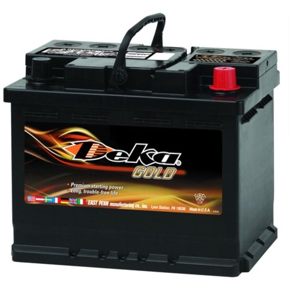 DEKA 647MF Automotive Flooded Battery (Group 47) CORE FEE Included!