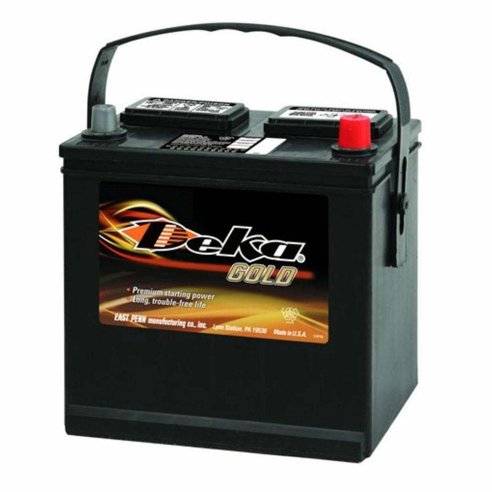 DEKA 655MF Automotive Flooded Battery (Group 55) CORE FEE Included!