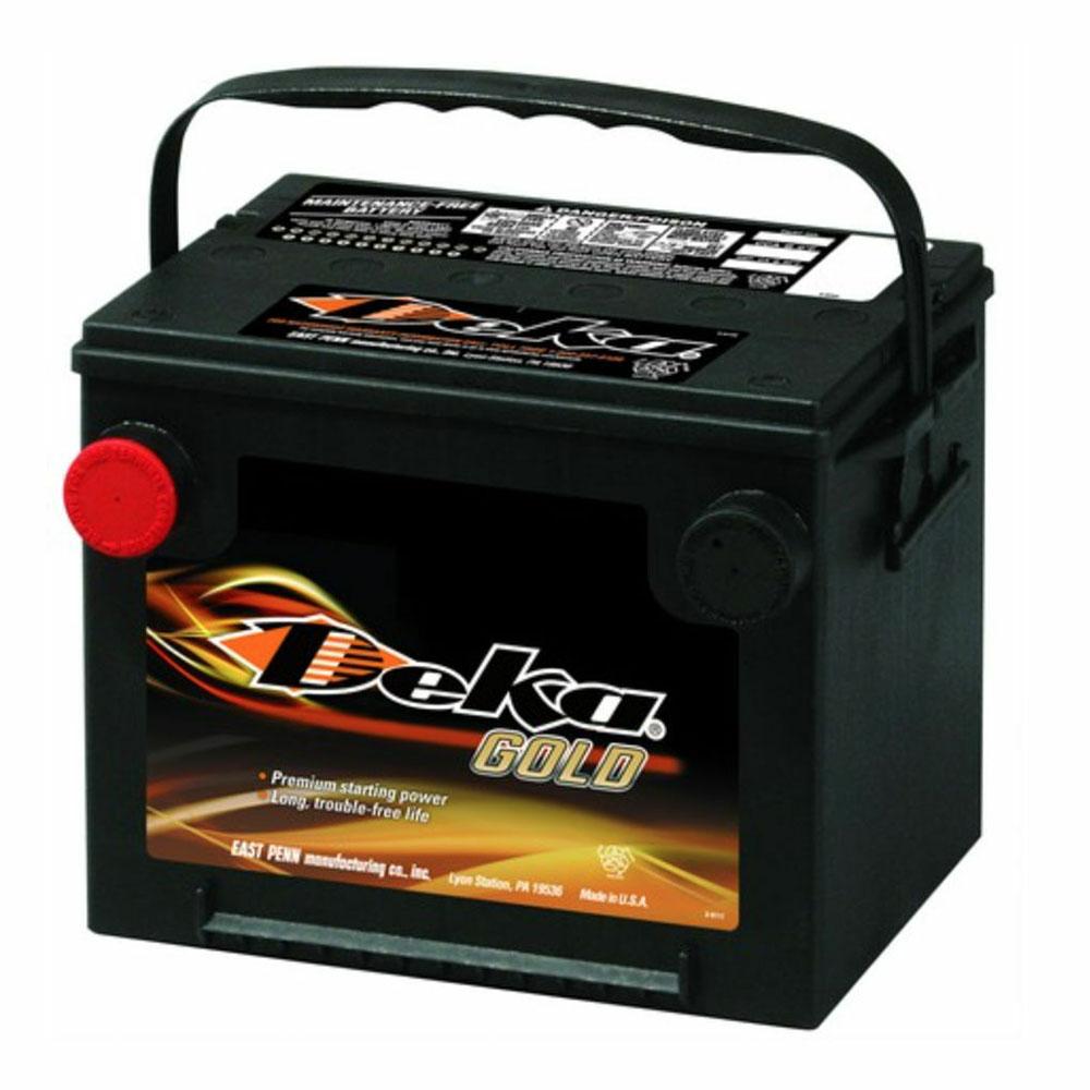 Deka Gold Automotive Battery 650 CCA