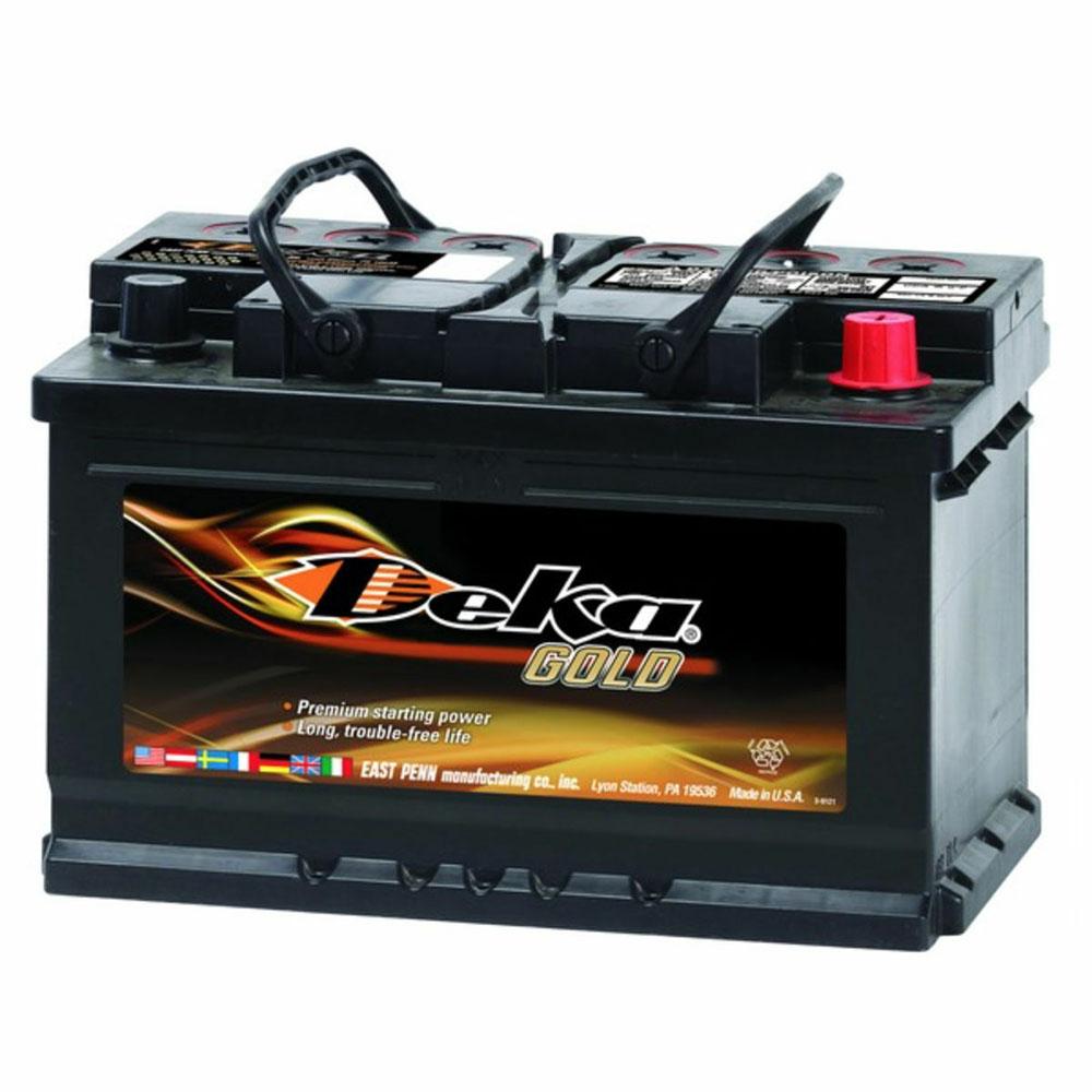 DEKA 691MF Automotive Flooded Battery (Group 91) CORE FEE Included!
