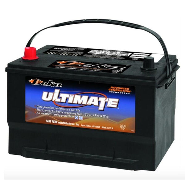 DEKA 765MF Automotive Flooded Battery (Group 65) CORE FEE Included!