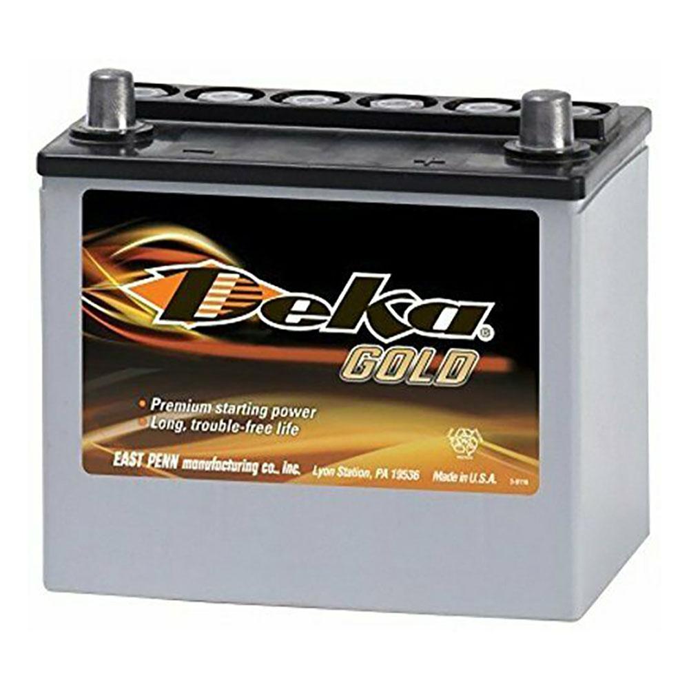 DEKA 8AMU1R Automotive AGM Battery (Group 46A24L) CORE FEE Included!