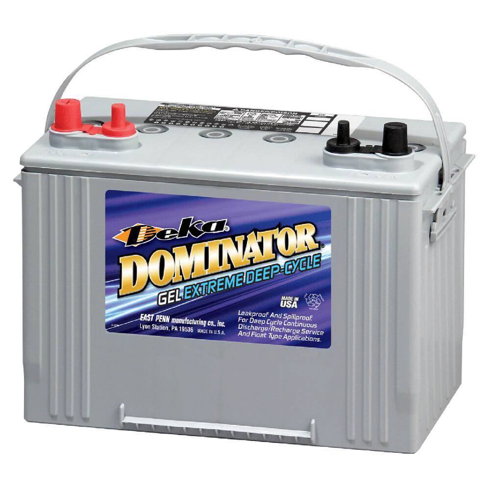 DEKA 8G27M Marine/RV GEL Battery (Group 27) CORE FEE Included! – Parts ...