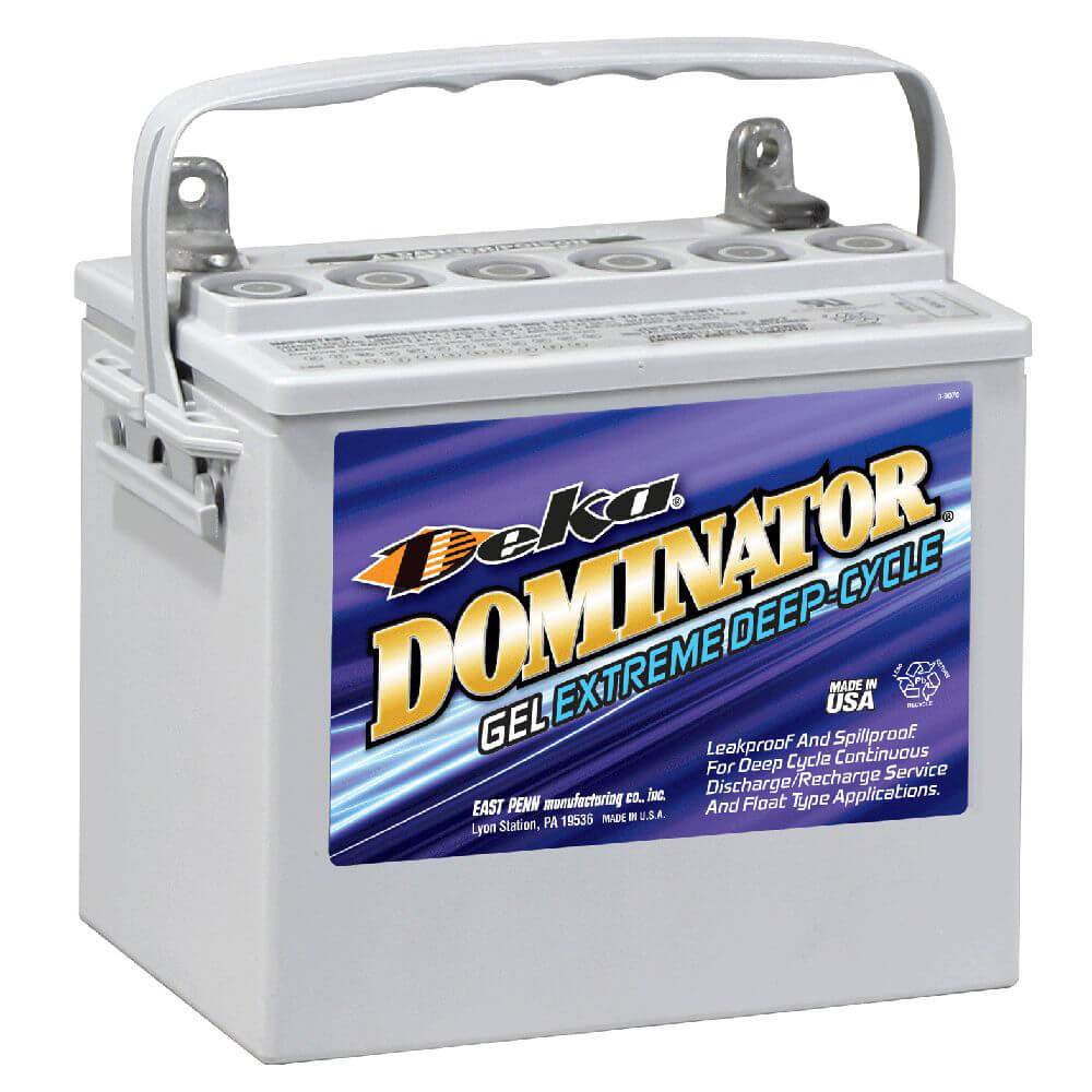 DEKA 8GU1H Marine/RV GEL Battery (Group U1) CORE FEE Included! – Parts ...