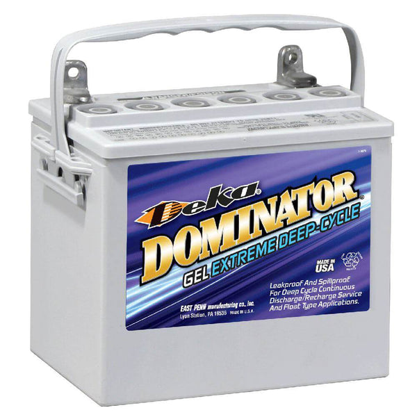 DEKA 8GU1H Marine/RV GEL Battery (Group U1) CORE FEE Included!