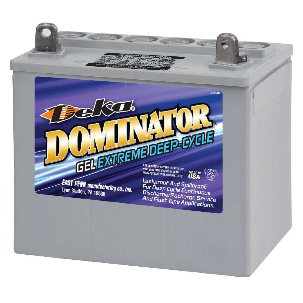 DEKA 8GU1 Marine/RV GEL Battery (Group U1) CORE FEE Included! – Parts ...