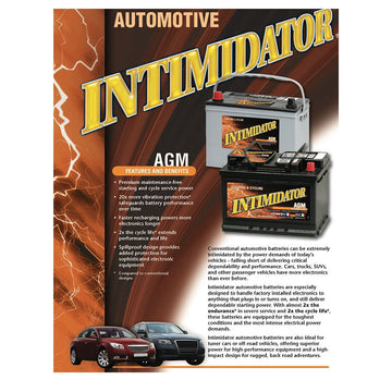 DEKA 9A51P Automotive AGM Battery (Group 51P) CORE FEE Included!