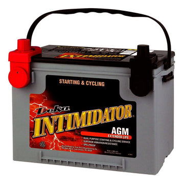 DEKA 9A78DT Automotive AGM Battery (Group 34/78) CORE FEE Included!