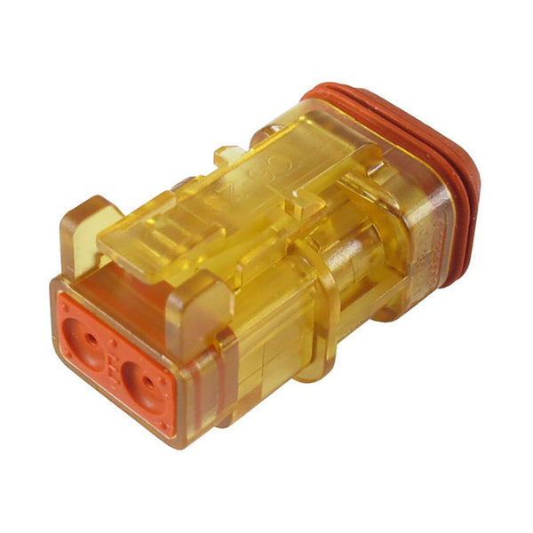 DEUTSCH DT06-2S-SDT-CE28 DT 2-Pin LED Signal Detector Connector