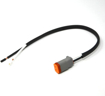 Deutsch Pigtail 2-pin 14AWG 12" Long, Replaces Grote 68610 (100% Made in USA)