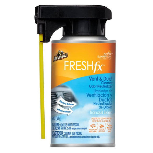 ARMOR ALL 18546 FRESHFX VENT & DUCT CLEANER Odor Eliminator for Cars & Truck