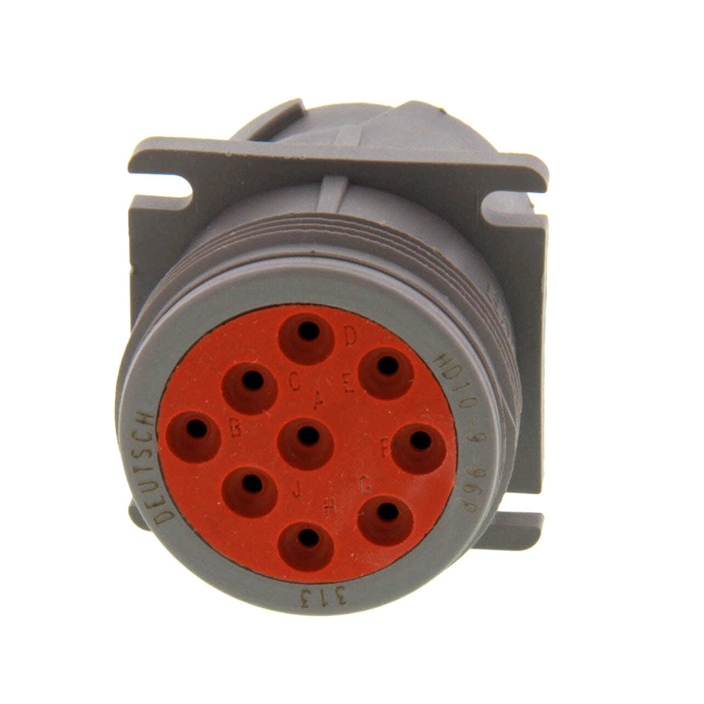 Deutsch HD10 9-Pin Male Connector & Tool Kit, 14-16AWG Open Barrel Pins