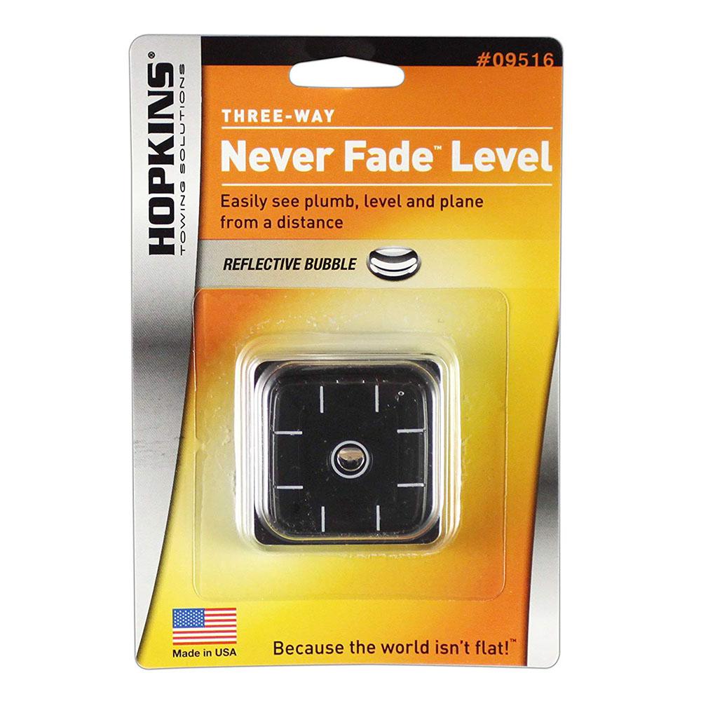 Rv Levelers Hopkins Towing Solutions 08526 Never Fade Two Way Graduated Level, Black On Gall Level Mate Pro