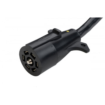 HOPKINS 20246 8' 7 RV Blade Molded Trailer Cable with Cardboard Wrap Package