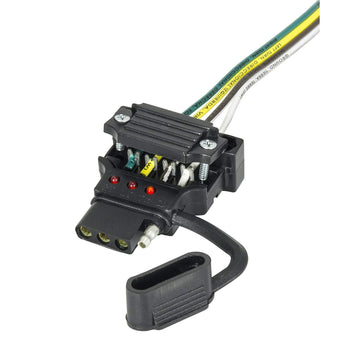 HOPKINS 48190 Endurance Quick Fix Vehicle Side 4-Flat Connector