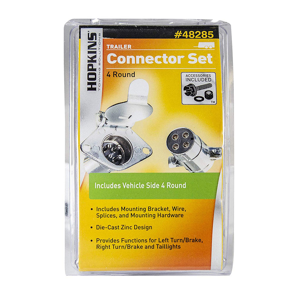 HOPKINS 48285 4-P le Round Connector Kit – Parts Universe