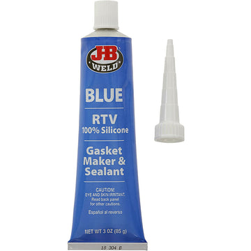 J-B Weld 31316 RTV Silicone Gasket Maker and Sealant - 3 oz. Blue