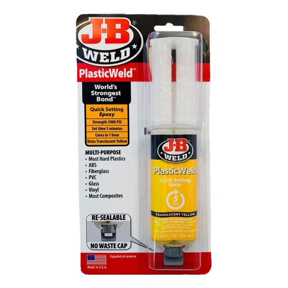 JB WELD 50132 Plastic Welding Quick Setting Syringe