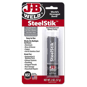 JB WELD 8267 Steel Reinforced Epoxy Putty (2oz)