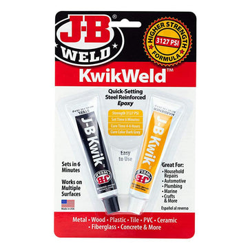 JB WELD 8276 KWIKWELD Quick Setting Steel Reinforced Epoxy