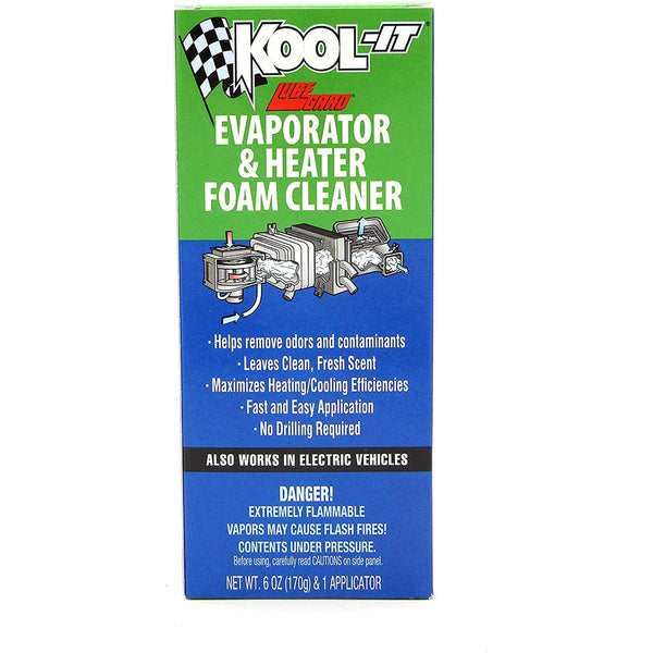 Lubegard 96030 Kool-It Evaporator and Heater Foam Cleaner, 6 oz