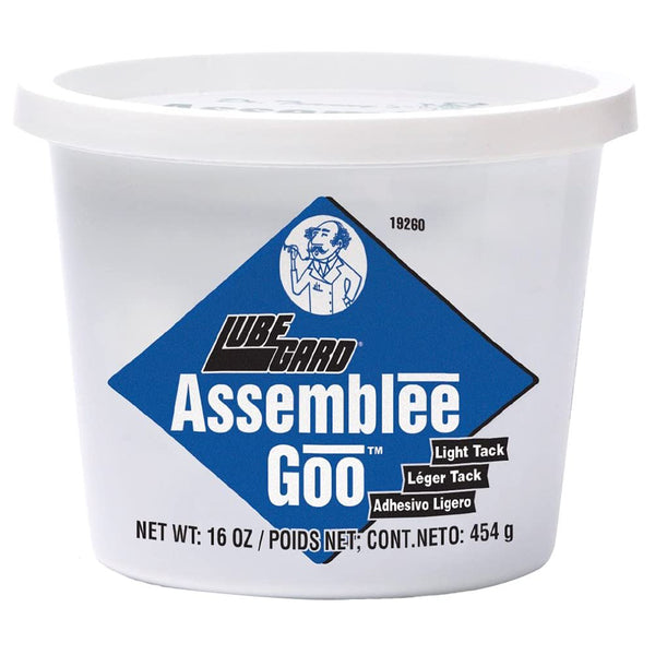 Lubegard 19260 Dr. Tranny Assemblee Goo, Blue, Light Tack Lubricant, 16 oz