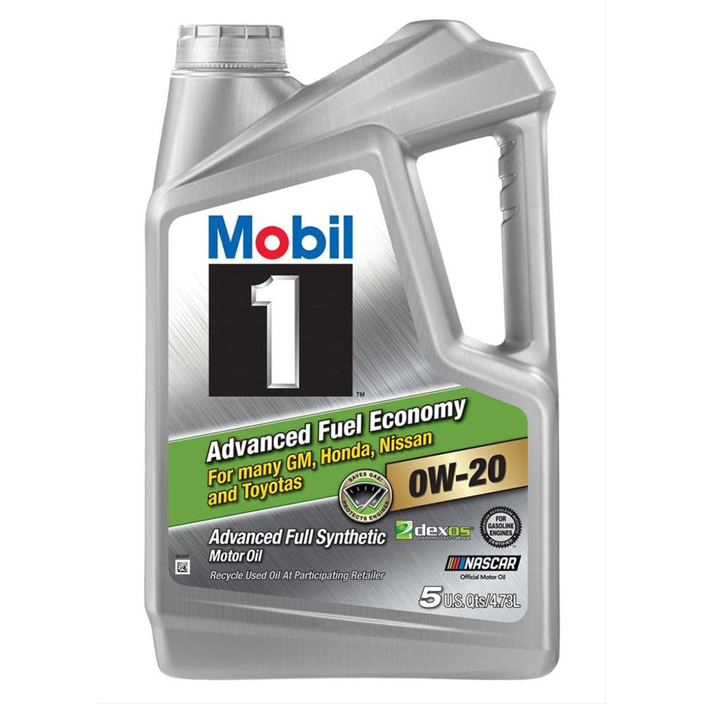 MOBIL 1 120758 0W-20 Full Synthetic Oil (5 Quart)