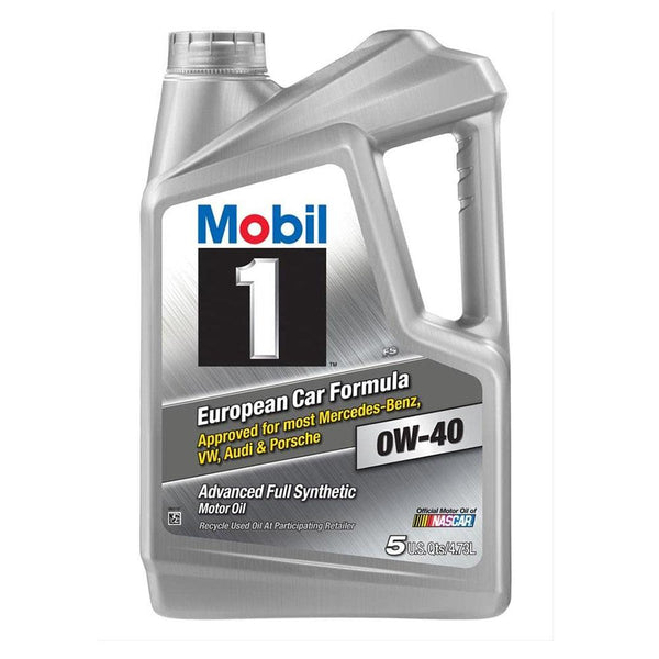 MOBIL 1 120760 0W-40 Full Synthetic Oil (5 Quart)