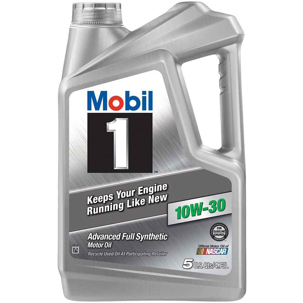 MOBIL 1 112796 10W-30 Full Synthetic Oil (5 Quart)